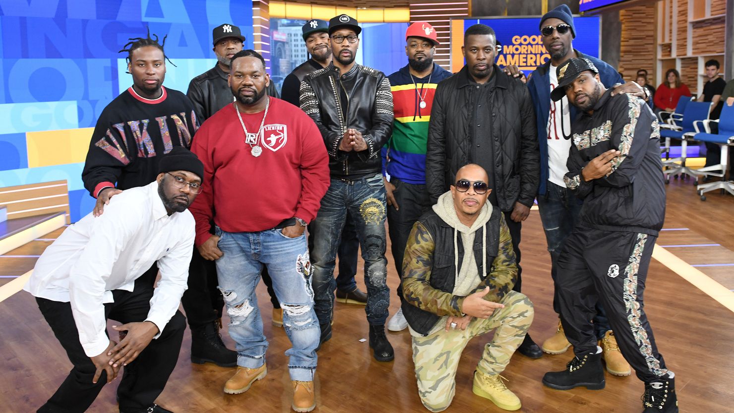 Wu-Tang Clan perform live on ABC's "Good Morning America" on November 9, 2018.  