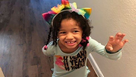 Houston police provided this image of missing 5-year-old Maleah Davis.