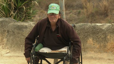 Omar Ochoa, 74, thought he'd have a nice retirement due to having had a good job and income, but now he sits in a wheelchair with both legs amputated due to untreated complications from diabetes.