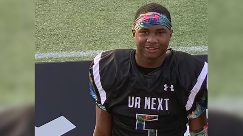 Jaylon McKenzie, a 14-year-old rising football star from Belleville, IL, was shot and killed on Saturday night.
