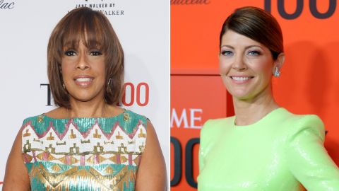 Gayle King (left) and Norah O'Donnell