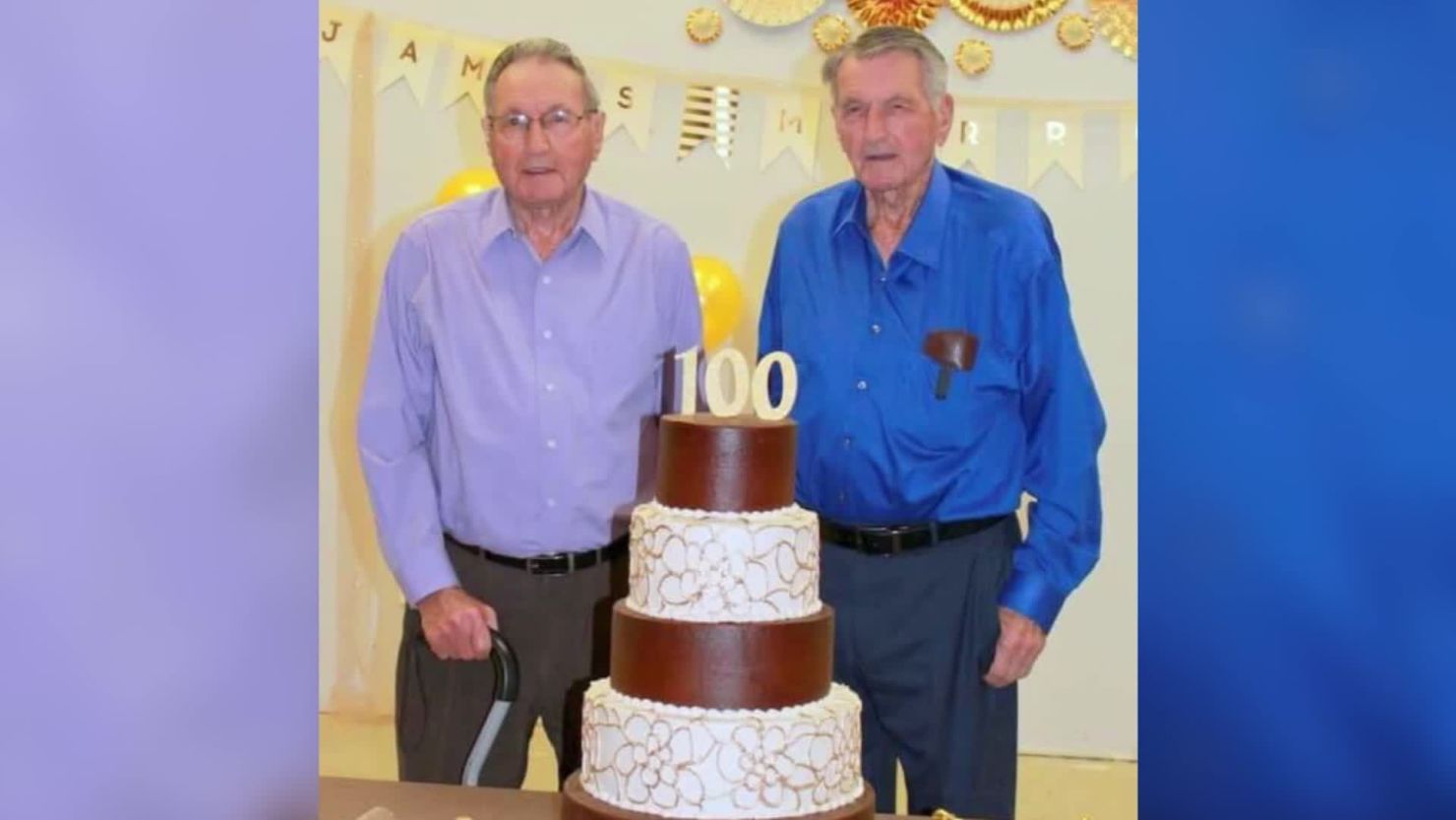 Twins in Arkansas celebrate their 100th birthday