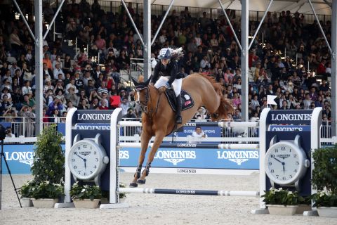 <strong>Shanghai:</strong> Danielle Goldstein rode Lizziemary to the Longines Global Champions Tour title in Shanghai in early May.