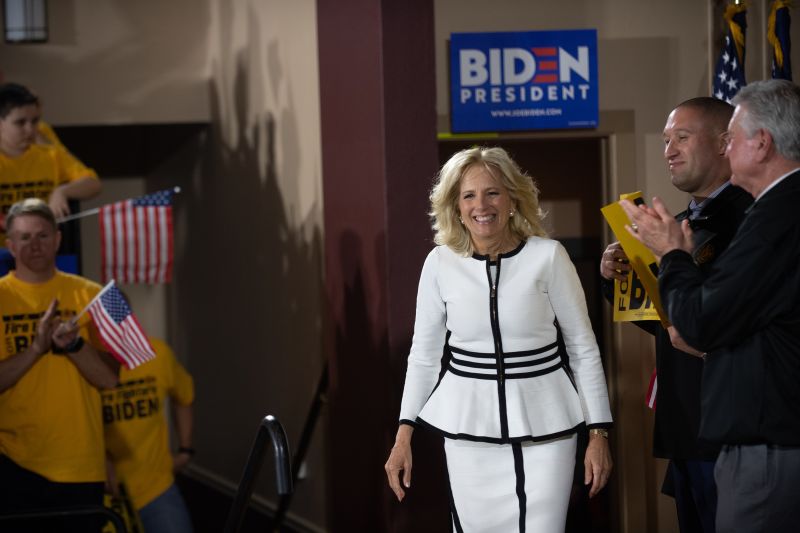 Jill Biden Plans To Continue To Teach If She Becomes First Lady | CNN ...