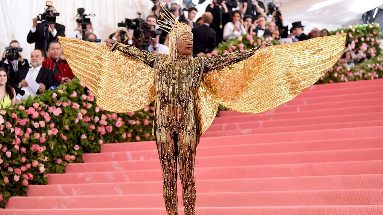Billy Porter at the Met Gala in May