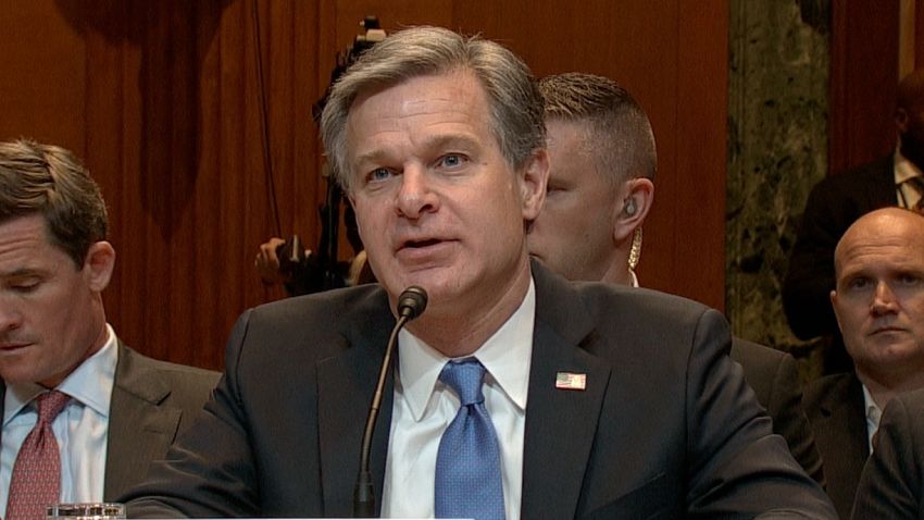 fbi director wray barr spying senate panel