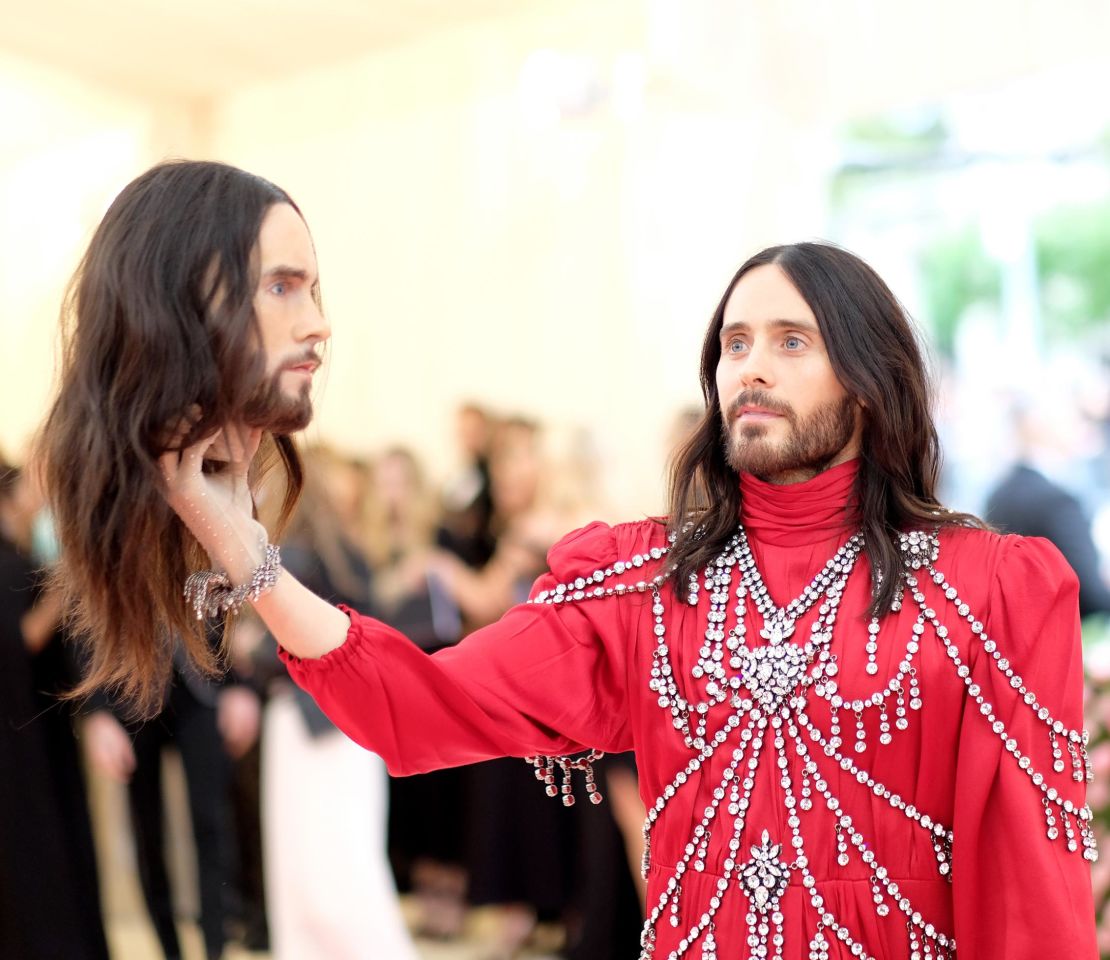 Jared Leto attends The 2019 Met Gala Celebrating Camp: Notes on Fashion at the Metropolitan Museum of Art.