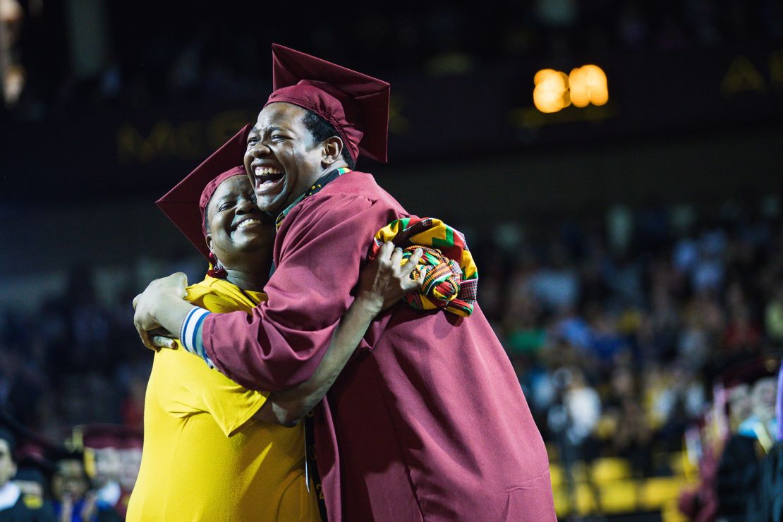 02 mother son graduation central michigan university trnd