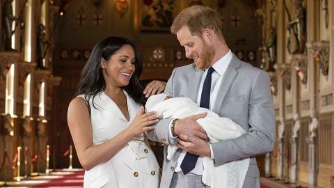 Archie was born Monday at 5:26 a.m. at an as-yet-undisclosed location.