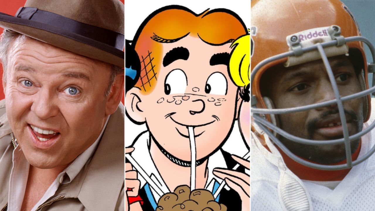 Famous Archies, from left: Archie Bunker, Archie Andrews and Archie Griffin.