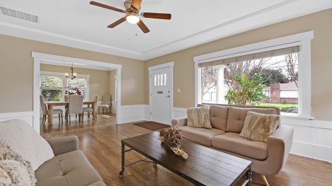 Sarah and Chris Sarra relocated from Washington D.C. for tech jobs and bought this home in San Jose for $973,000.