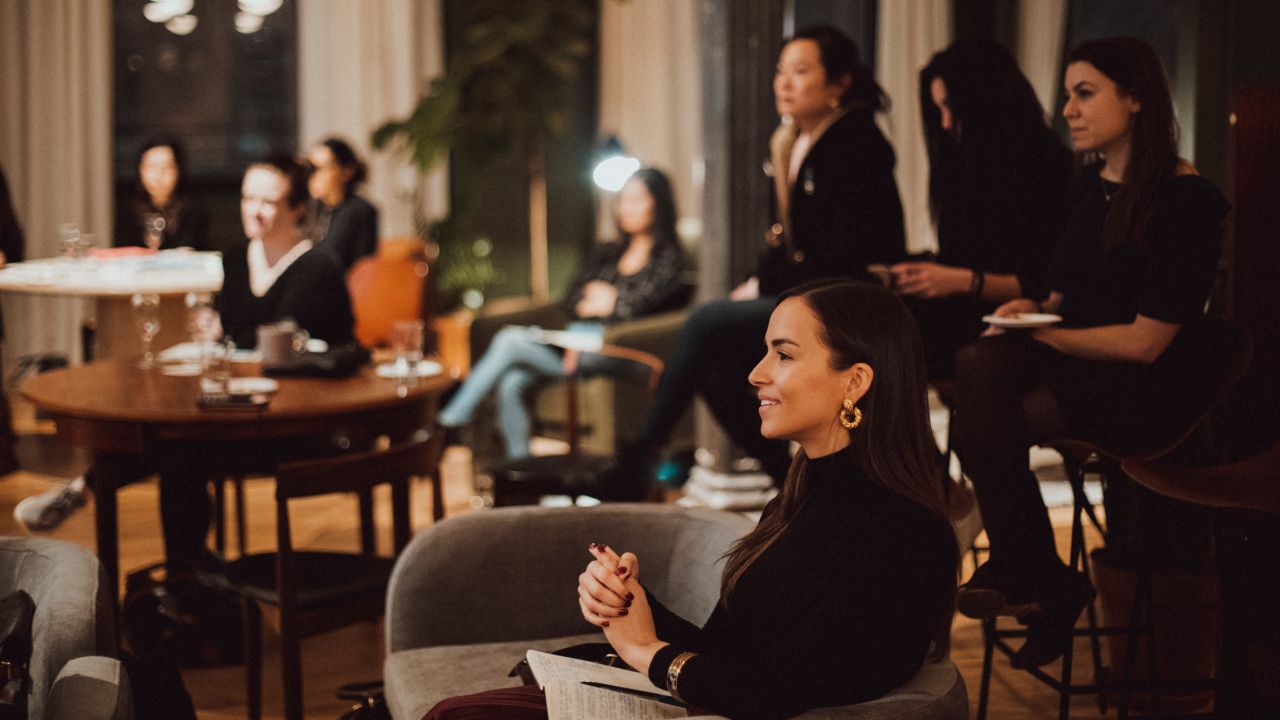 Career workshops are another benefit offered to members at Chief's clubhouse in New York City.