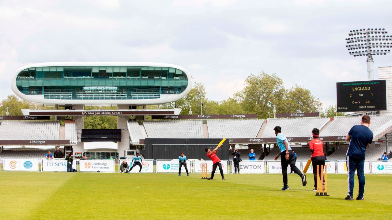 Lord's Cricket Ground played host to the first Street Child United Cricket World Cup. 