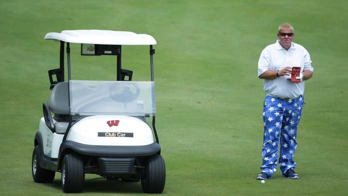 John Daly has been approved to use a golf cart at the PGA Championship at Bethpage Black next week.