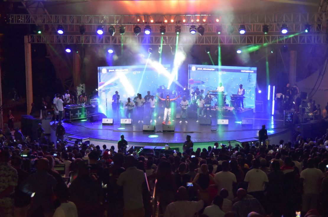The Palais de la Culture in Abidjan is a good indoor spot to take in a show.