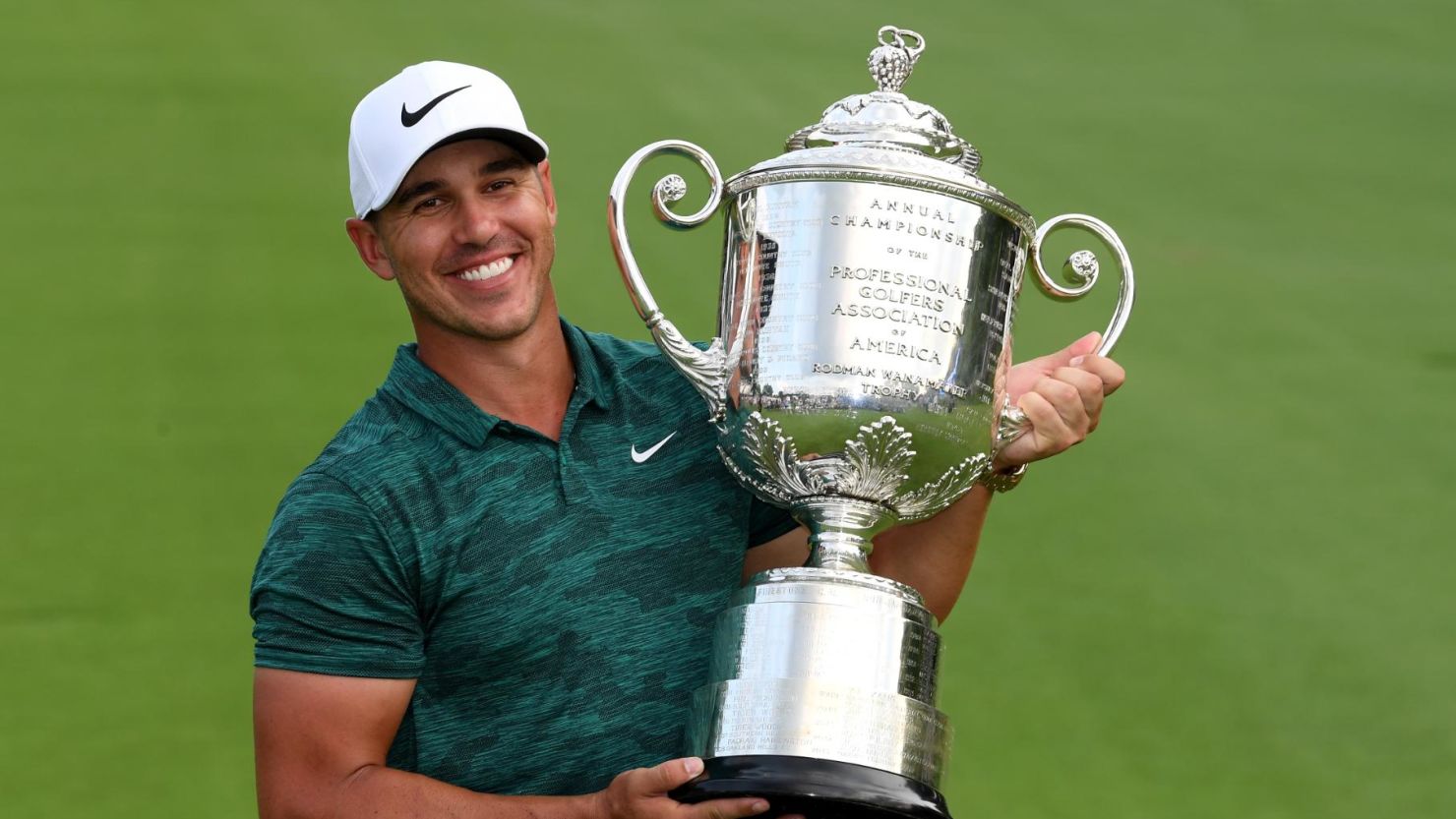 Brooks Koepka clinched the 2018 US PGA title for a third major in 14 months.