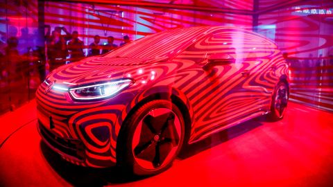 Volkswagen's ID 3 electric car is popular with customer.