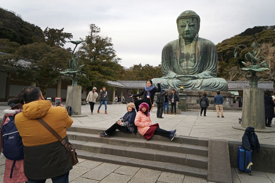 Kamakura is home to Japan's largest Buddha.