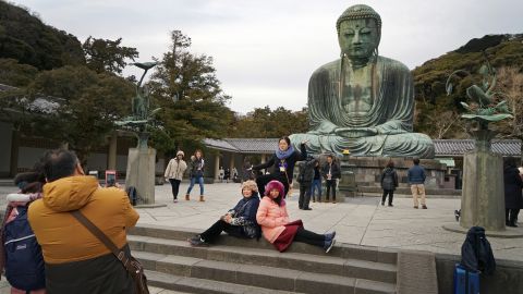 Kamakura is home to Japan's largest Buddha.
