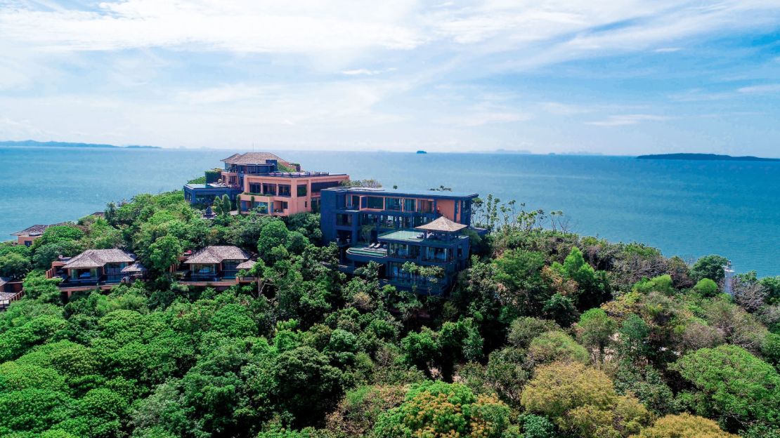 Sri Panwa's luxury X24 villa offers 360-degree views of the Andaman Sea. 
