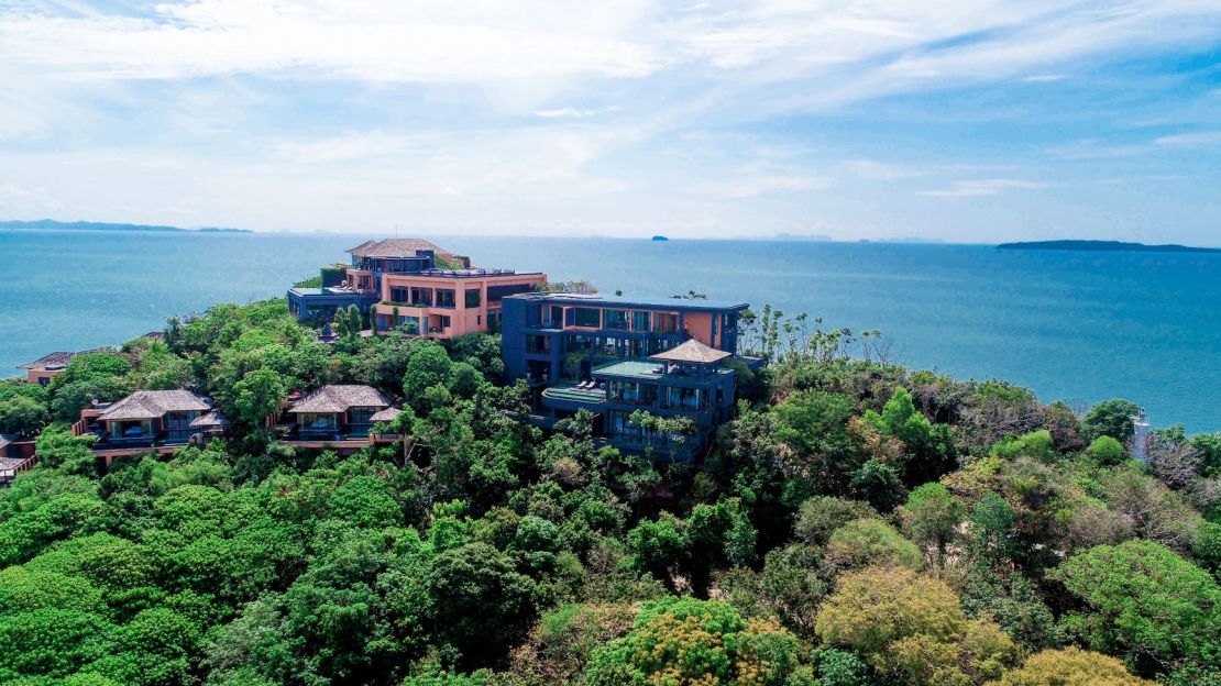 Sri Panwa's luxury X24 villa offers 360-degree views of the Andaman Sea.