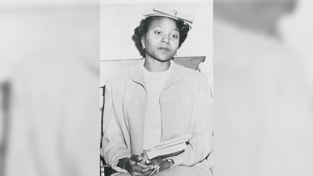 Autherine Lucy Foster in 1956