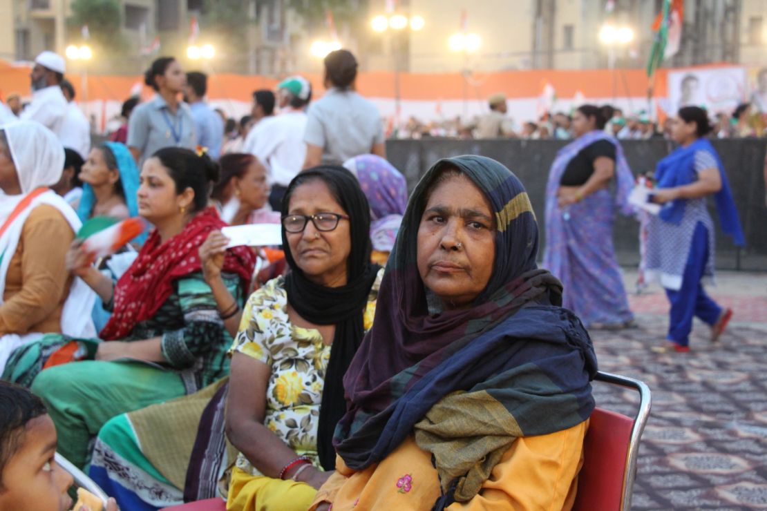 Naseem Bano, 70, says her family is suffering because of Indian Prime Minister Narendra Modi's economic policies