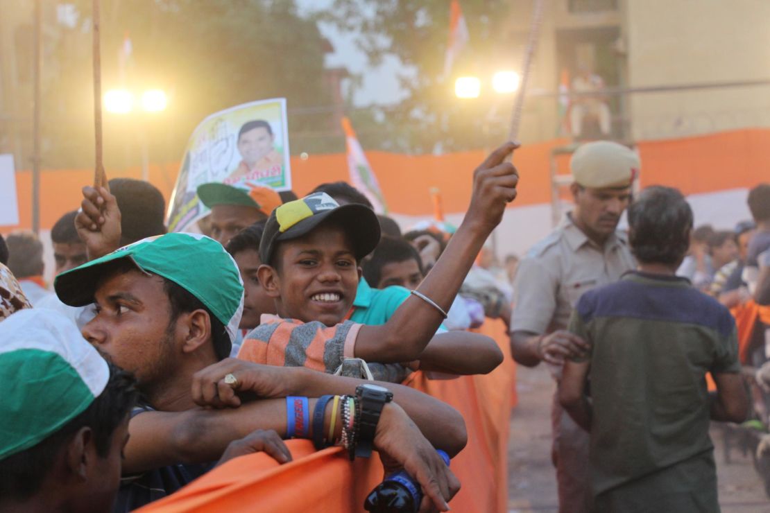 Congress Party leader Rahul Gandhi said he would work to improve the lives of the poor if he is elected.