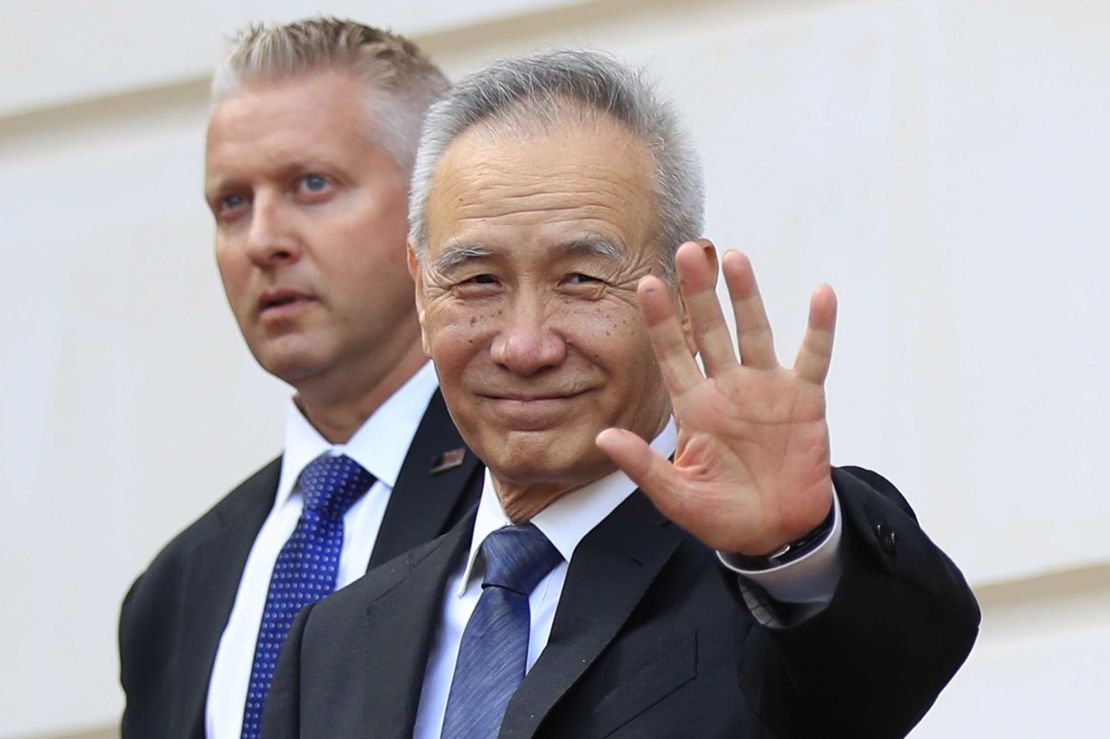 A Chinese delegation led by its top trade negotiator, Liu He, is in Washington for talks. 