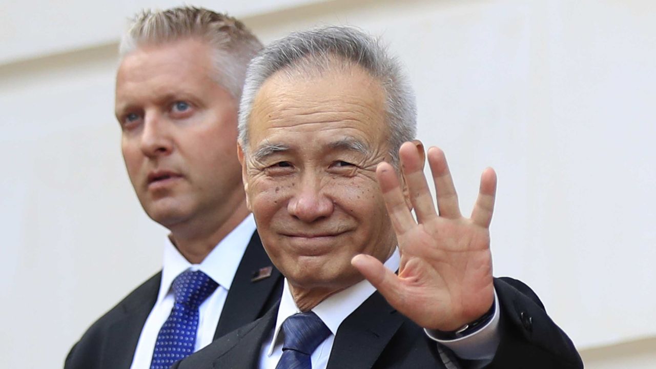 A Chinese delegation led by its top trade negotiator, Liu He, is in Washington for talks.