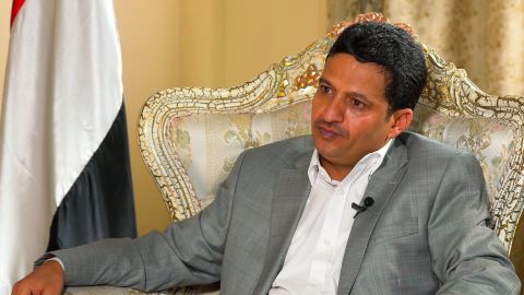 Hussin Al-Ezzi, deputy foreign minister of the Houthi government in Sanaa, says they are happy when aid reaches people.