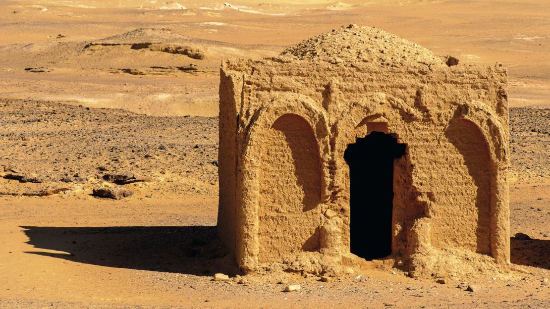 One of the world's earliest Christian cemeteries is the Tombs of Al-Bagawat -- that's located in the Sahara Desert.
