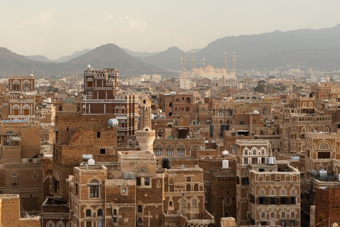 A view of Sanaa, the Yemeni capital, which is controlled by the Houthis.