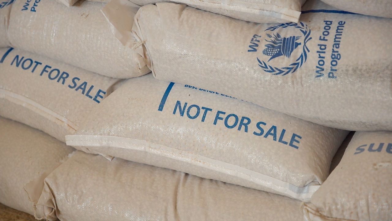 Aid supplies donated by the World Food Programme to Yemen are intended for specific populations.