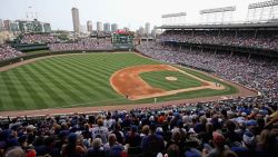 CHICAGO, IL - AUGUST 14:  A general view of Wrigley Field  as the Chicago Cubs take on the Milwaukke brewers on August 14, 2018 in Chicago, Illinois. The Brewers defeated the Cubs 7-0.  (Photo by Jonathan Daniel/Getty Images)