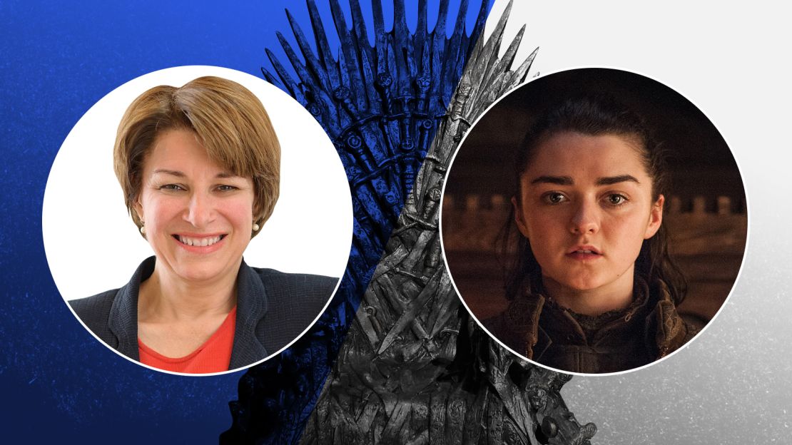 20190510 GoT Democrats klobuchar arya