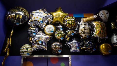 Party City ran out of helium to fill its balloons.