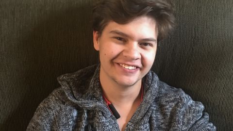 This undated photo provided by the Joshua Jones family shows Joshua Jones. The family of Jones put out a statement saying he was shot twice while disarming one of the attackers who allegedly walked into the STEM School Highlands Ranch through an entrance without metal detectors and opened fire in two classrooms Tuesday, May 7, 2019. (Courtesy of the Joshua Jones family via AP)