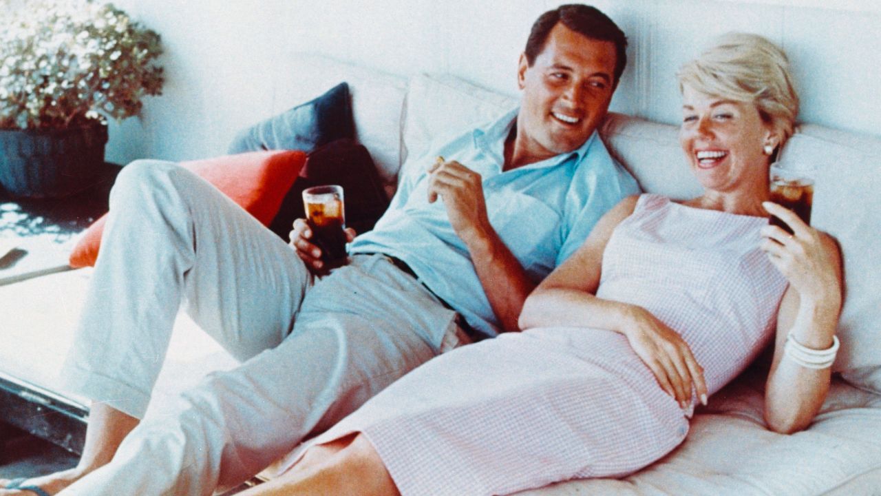 Doris Day teamed up with Rock Hudson in three romantic comedies in the late '50s and early '60s. 