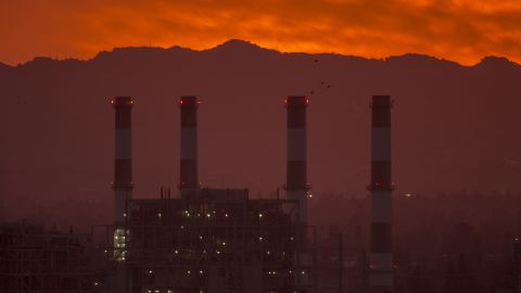 SUN VALLEY, CA - MARCH 10: The gas-powered Valley Generating Station is seen in the San Fernando Valley on March 10, 2017 in Sun Valley, California. Atmospheric carbon dioxide levels reached a new record high in 2016 and have continued to climb in the first two months of 2017, scientists at the National Oceanic and Atmospheric Administration (NOAA) reported today. The vast majority of climate scientists contend that increasing greenhouse gas emissions drive climate change but new Environmental Protection Agency (EPA) Administrator Scott Pruitt disagrees. (Photo by David McNew/Getty Images)