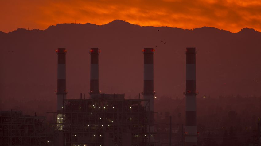 SUN VALLEY, CA - MARCH 10: The gas-powered Valley Generating Station is seen in the San Fernando Valley on March 10, 2017 in Sun Valley, California. Atmospheric carbon dioxide levels reached a new record high in 2016 and have continued to climb in the first two months of 2017, scientists at the National Oceanic and Atmospheric Administration (NOAA) reported today. The vast majority of climate scientists contend that increasing greenhouse gas emissions drive climate change but new Environmental Protection Agency (EPA) Administrator Scott Pruitt disagrees.  (Photo by David McNew/Getty Images)