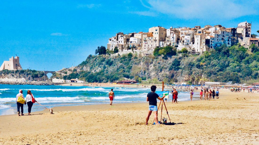 <strong>Sperlonga: </strong>Perched atop a maze of sea grottoes, this village largely consists of terraced layers of houses and winding staircases descending to the beach. 