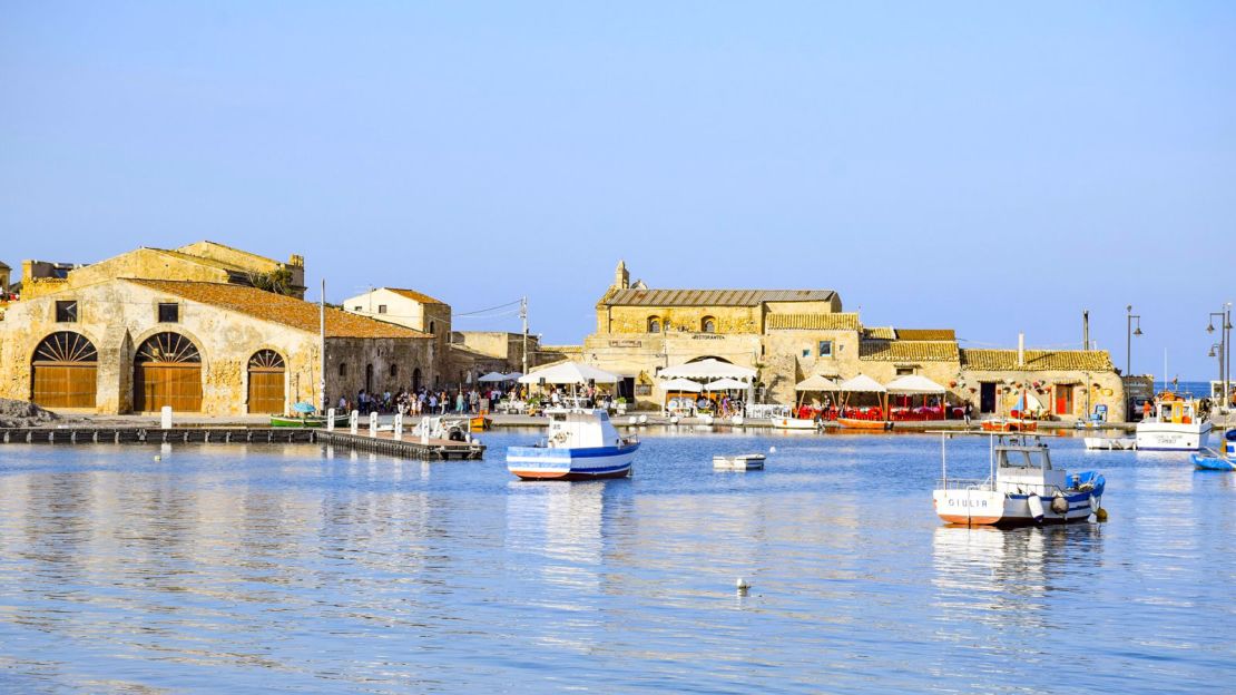 Marzamemi is home to an ancient "tonnara," or tuna plant.