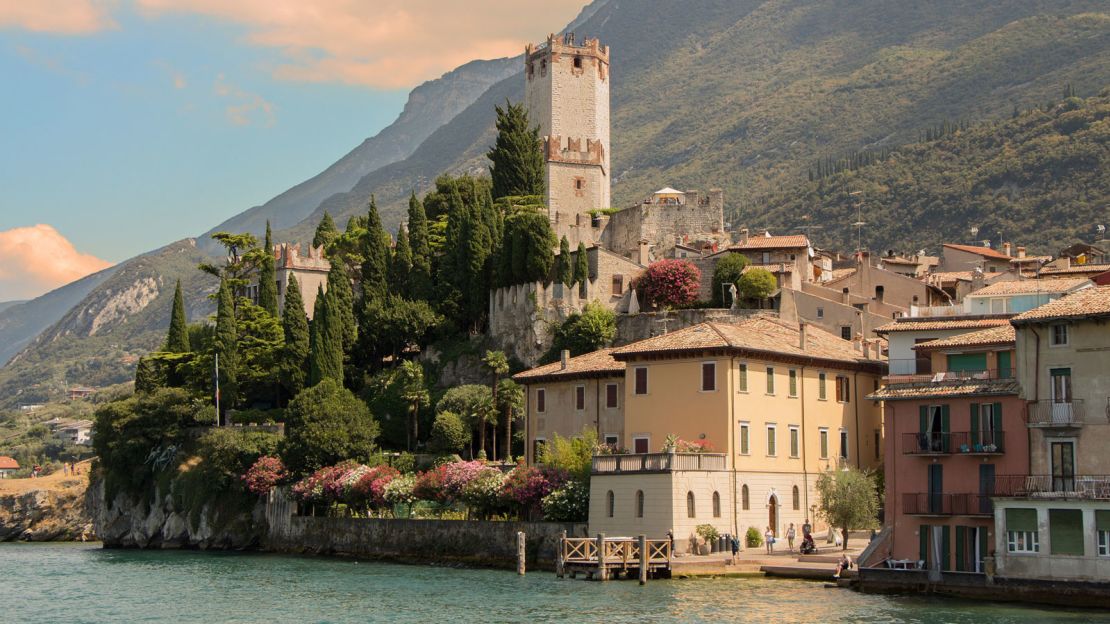 Malcesine has Monte Baldo as its backdrop.