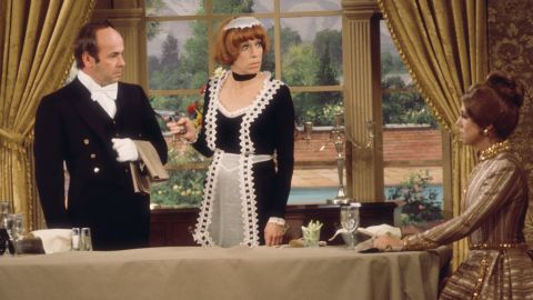 Tim Conway, Carol Burnett, Vicki Lawrence in 'The Carol Burnett Show' (Photo by CBS via Getty Images)