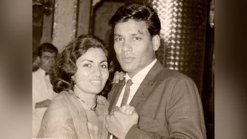 Shafali Jashanmal's parents, Mohan Jashanmal and Vanita Jashanmal, who married in India in November 1964.