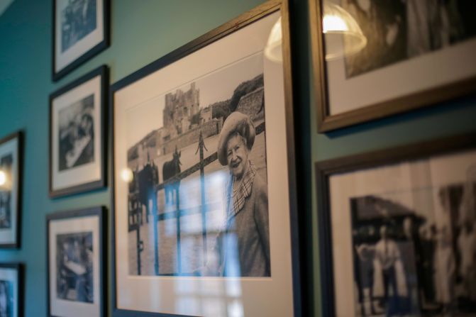 <strong>Photographs: </strong>The Castle of Mey was a favorite place of the Prince of Wales' grandmother, Queen Elizabeth The Queen Mother. Photographs from her visits hang in The Granary Lodge.