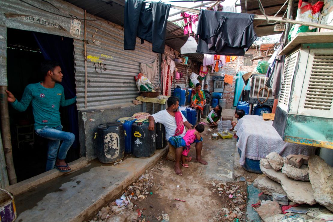 Fatima Bibi persuaded her neighbors to pool their money to invest in a water tank to catch the runoff from rainwater.