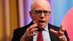 COLOGNE, GERMANY - FEBRUARY 28: Michael Wolff during the reading of his book 'Fire and Fury: Inside the Trump White House' ( Feuer und Zorn - Im Weissen Haus von Donald Trump ) at the lit.cologne on February 28, 2018 in Cologne, Germany. (Photo by Ralf Juergens/Getty Images)