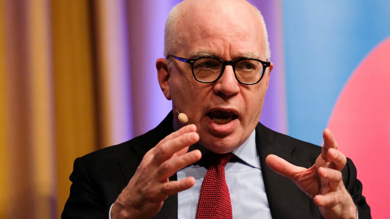 Michael Wolff during the reading of his book 'Fire and Fury: Inside the Trump White House' at the lit.cologne on February 28, 2018 in Cologne, Germany.